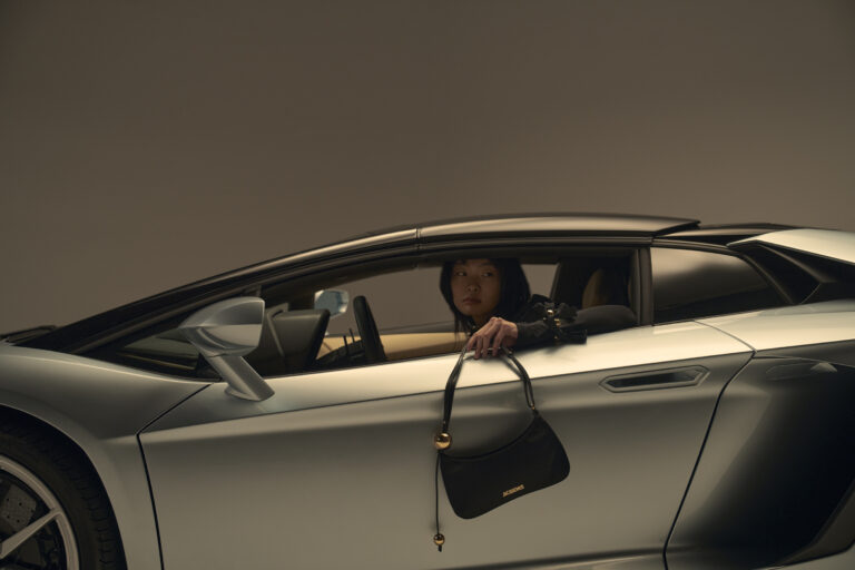 The Lamborghini featured in a sleek editorial by Magnus Winter Photography, styled by Alexandra Heckel. A dynamic showcase highlighting luxury automotive design and contemporary styling.