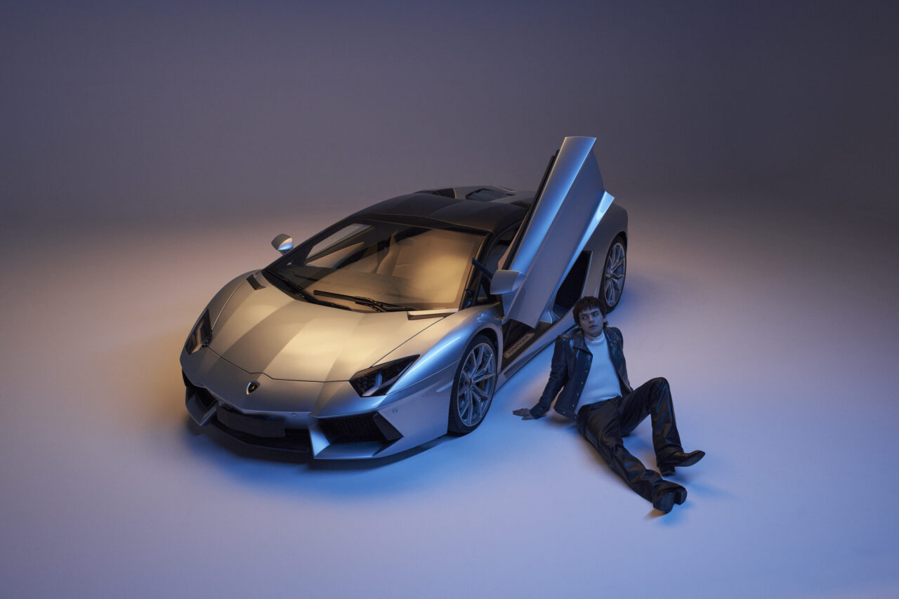 The Lamborghini featured in a sleek editorial by Magnus Winter Photography, styled by Alexandra Heckel. A dynamic showcase highlighting luxury automotive design and contemporary styling.