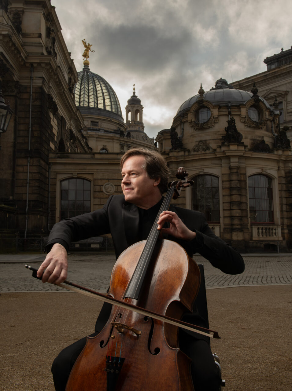 Jan Vogler Cello for Dresdner Musikfestspiele by Marco Grob Photography and Alexandra Heckel Styling