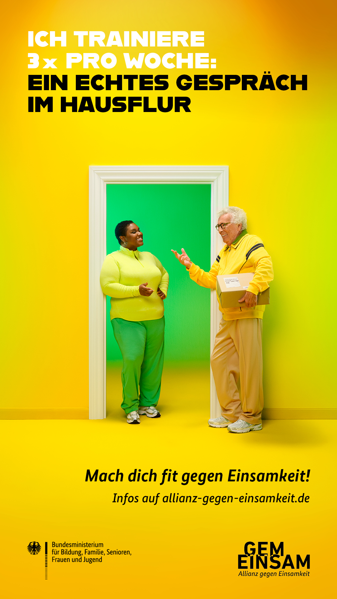 Advertising campaign for Bundesministerium BMBFSFJ by Eyecandy photography with styling by Alexandra Heckel
